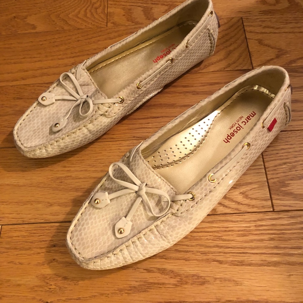 Marc Joseph Gold Loafers